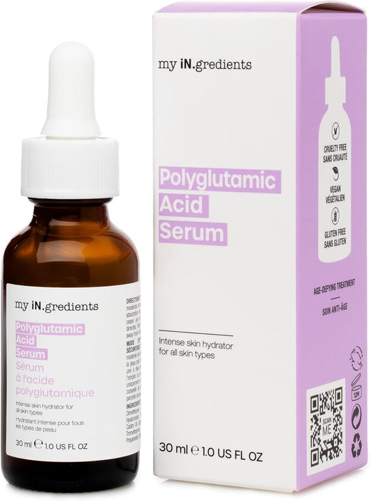 Masque Bar My Ingredients Polyglutamic Acid Serum - Concentrate Anti-Wrinkle Face Serum, more volume and elasticity