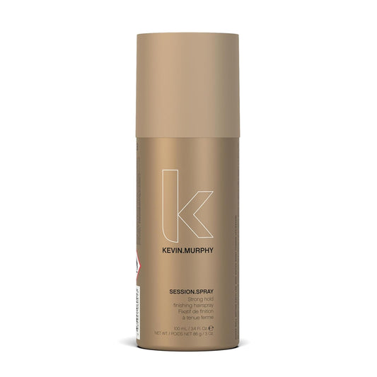 KEVIN.MURPHY SESSION.SPRAY - Strong Hold Finishing Hair Spray - For All Hair Types - Long Lasting Hold - Humidity Resistant Hair Care - 100 mL / 3.4 fl oz