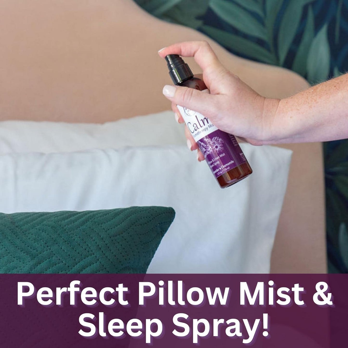 Lavender Spray Aromatherapy Mist Set of 2 – Natural Linen & Pillow Spray for Bedding, Essential Oil Room Mist with Lavender & Chamomile for relaxation & sleep by Brookethorne Naturals
