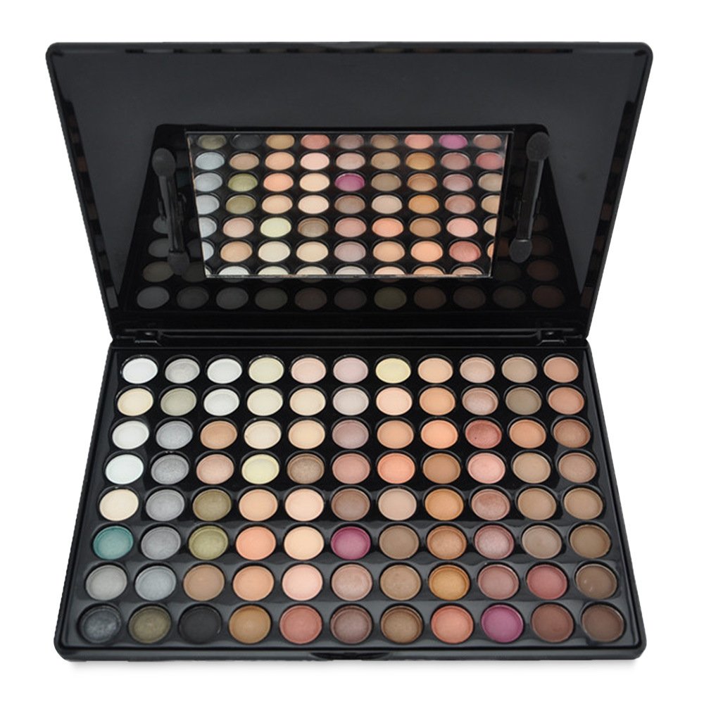 Pro 88 Colors Shimmer and Matte Eyeshadow Palette Eye Shadow Makeup Kit Cosmetic Contouring Kit #1