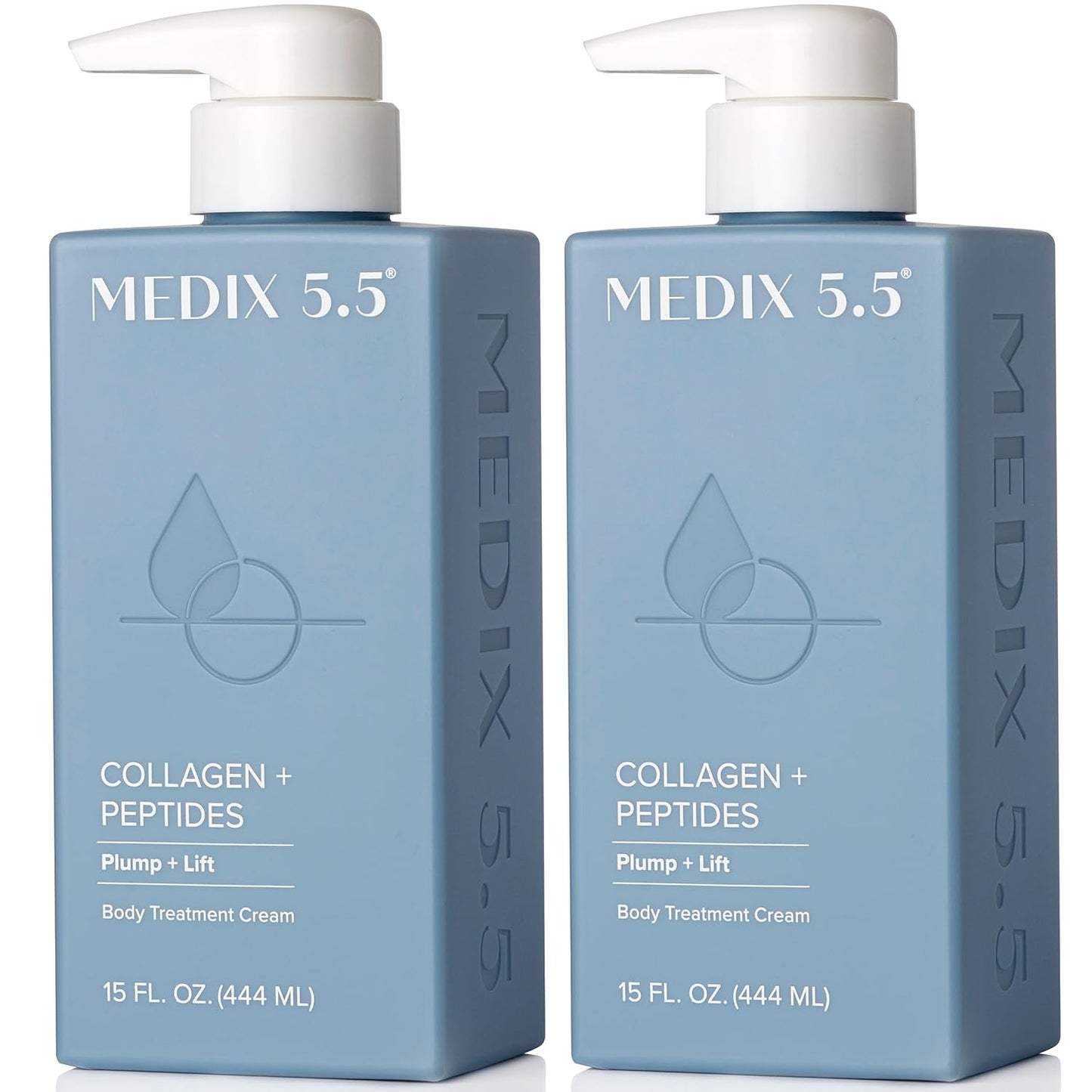 Medix 5.5 Collagen Cream Body Lotion & Face Lotion For Dry Skin & Wrinkles | Collagen Peptides Tightening Cream Body Moisturizers Helps Lift, Tighten, & Firm Skin | Skin Care Products | 2-Pack