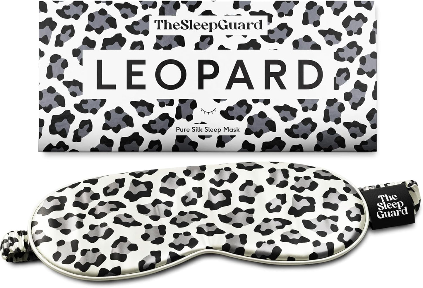 Pure Silk Sleep Mask [100% 6A Mulberry Silk, 22 Momme] Light Blocking Travel Essentials. Eye Masks for Sleeping. Black Oeko-Tex Blindfold. Eye Covers for Men & Women