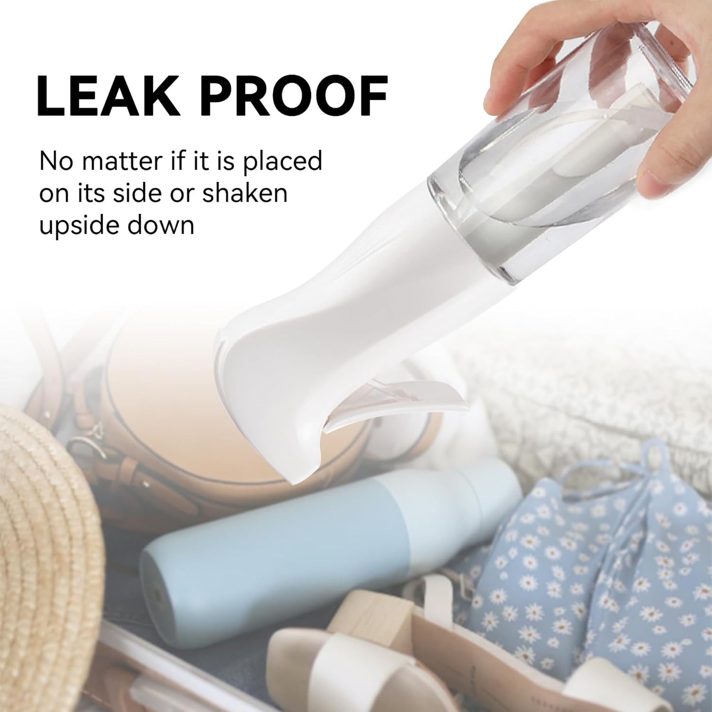 Spray Bottle for Hair (6.8OZ /200ML) Continuous Ultra Fine Mist Sprayer for Hair