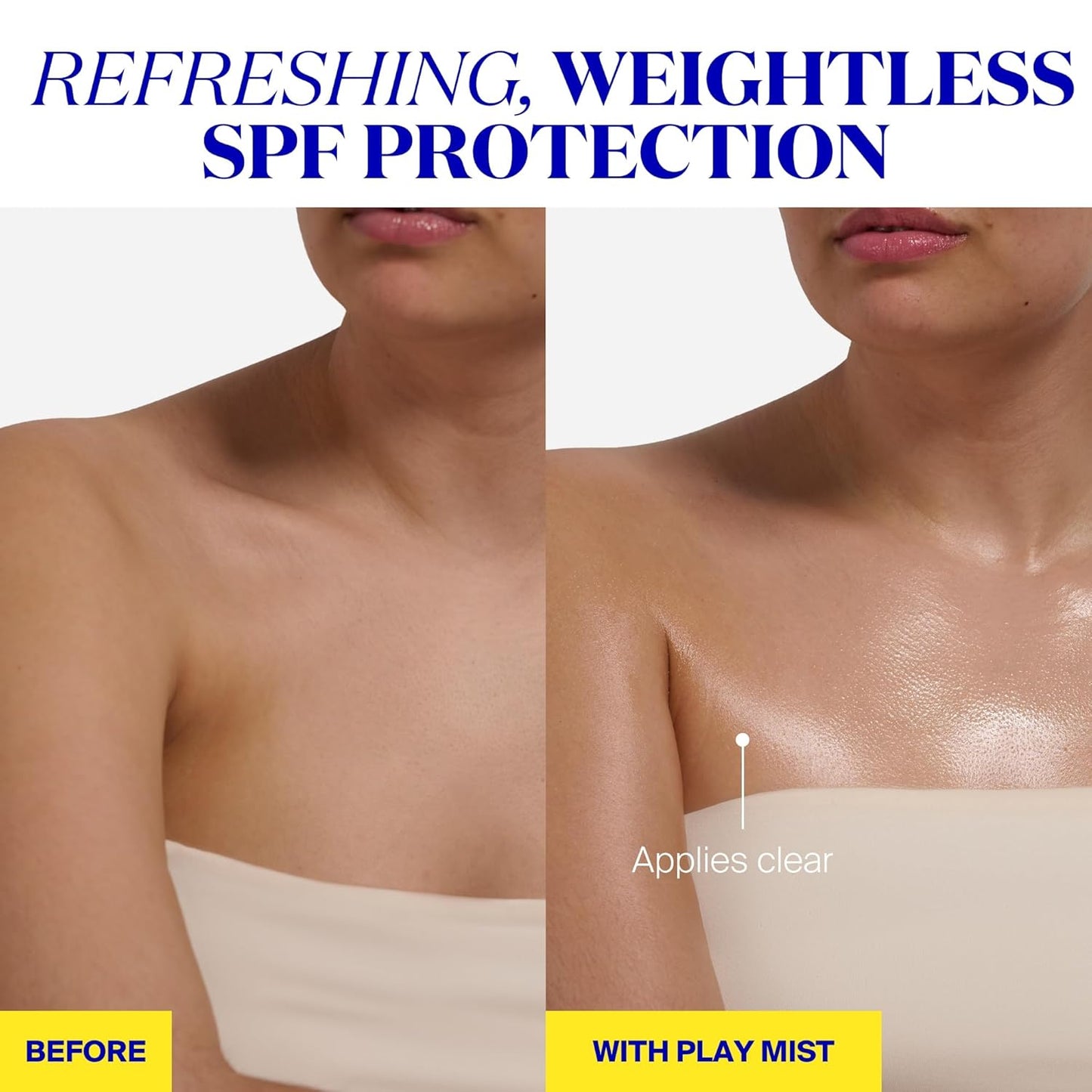 Supergoop! PLAY Antioxidant Body Mist w/Vitamin C - 3 fl oz - SPF 50 PA++++ Broad Spectrum Sunscreen - Body Spray - Great for Active Days