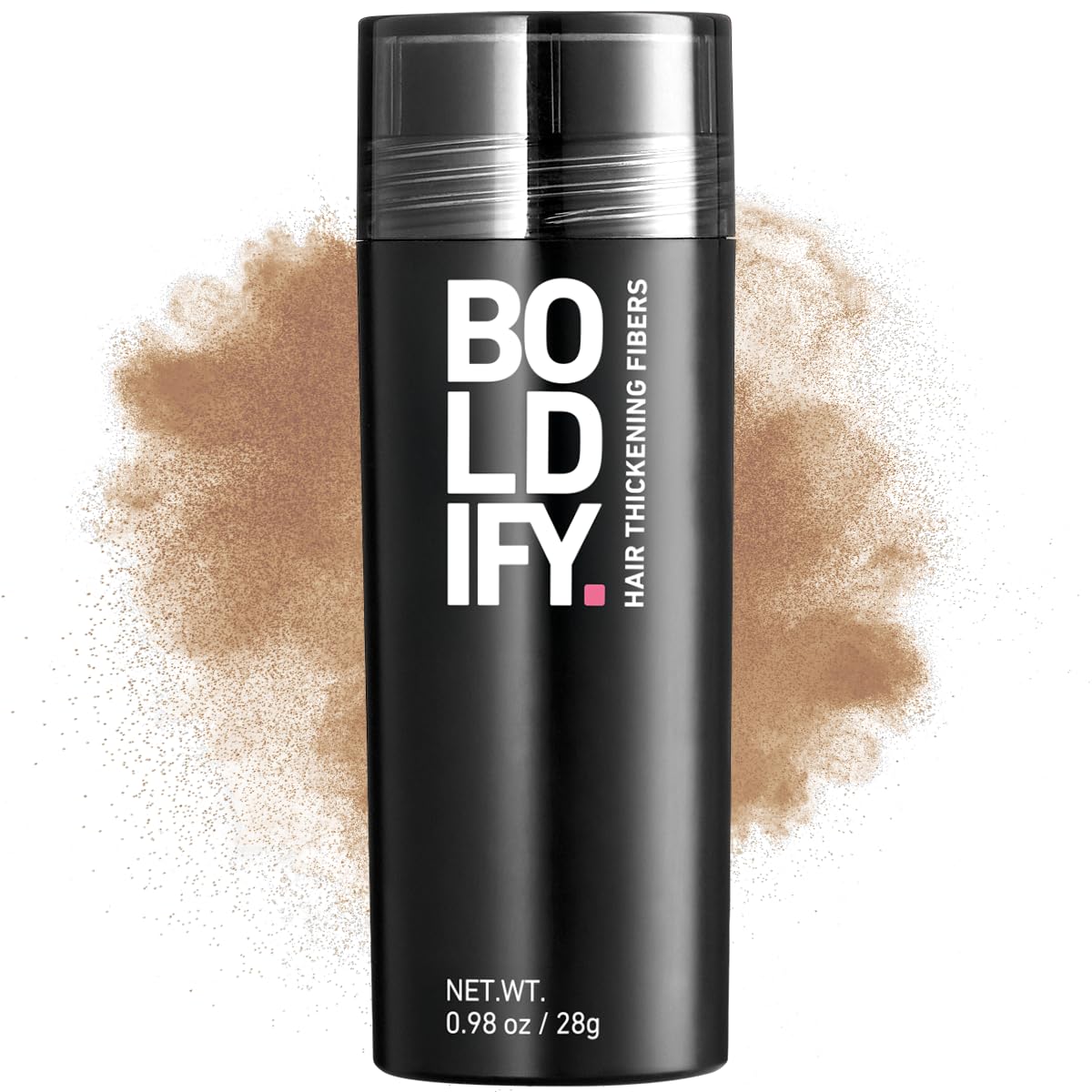 BOLDIFY Hair Fibers (28g) - Fill In Thinning and Fine Hair for an Instantly Fuller, Thicker Look - 14 Shades for Women & Men - Dark Blonde