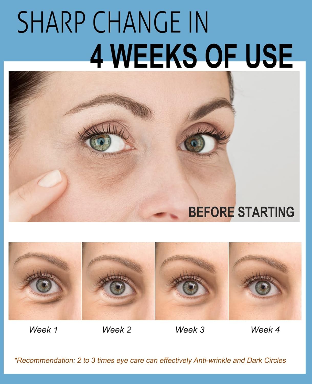 Collagen Eye Pads for Puffy Eyes and Dark Circles, Under Eye Patches for Puffy Eyes, Under Eye Masks Skincare Black color