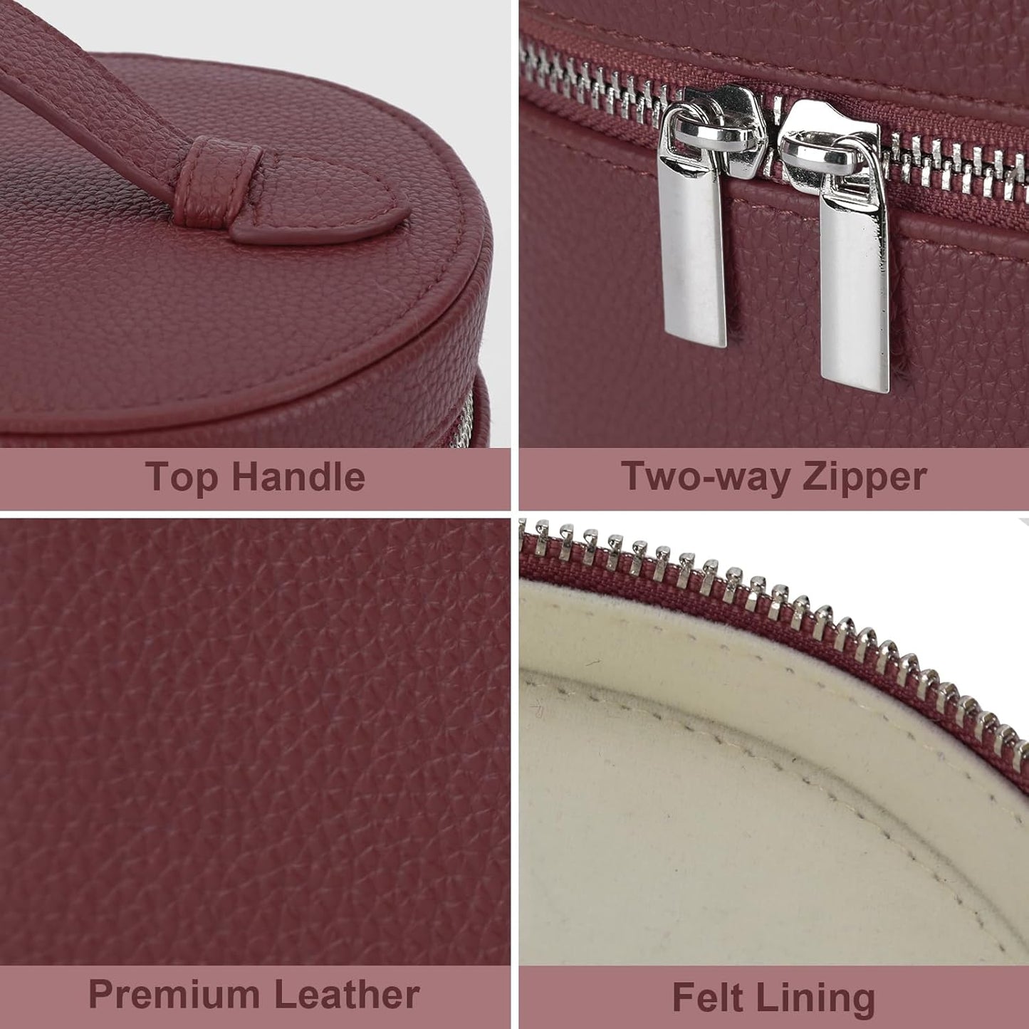 YFGBCX Makeup Bag Vanity Case with Removable Divider Travel Toiletry Bag Portable Cosmetic Bag Makeup Organizer Case