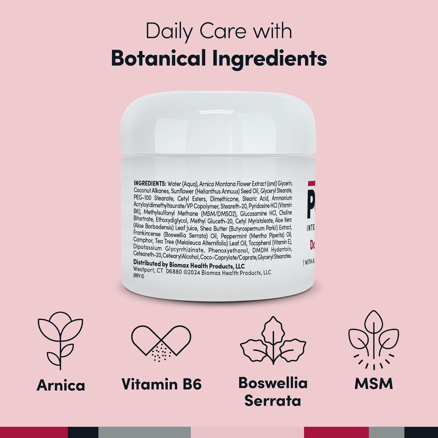 Penetrex Joint & Muscle Therapy - Soothing Comfort for Back, Neck, Hands, Feet - Premium Whole Body Rub with Arnica, Vitamin B6 MSM & Boswellia - Non-Greasy 4oz Cream