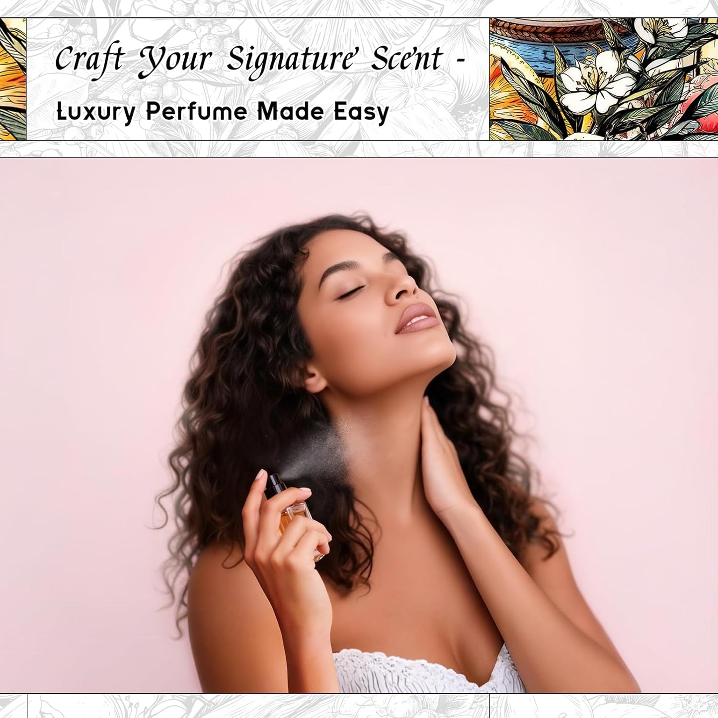 HIQILI Miracle Ember Fragrance Oil for Candle & Soap Making, Inspired by L.acome Mira-cle, Luxury Aroma for Room Air Freshener, Add to Essential Oil Diffuser - 1 Fl Oz