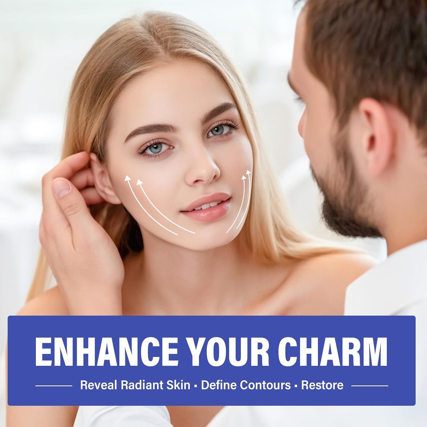 Instant Face Lift Serum，Face Lifting & Skin Tightening, Smooth Fine Lines, Pores and Deep Wrinkles,1Fl Oz