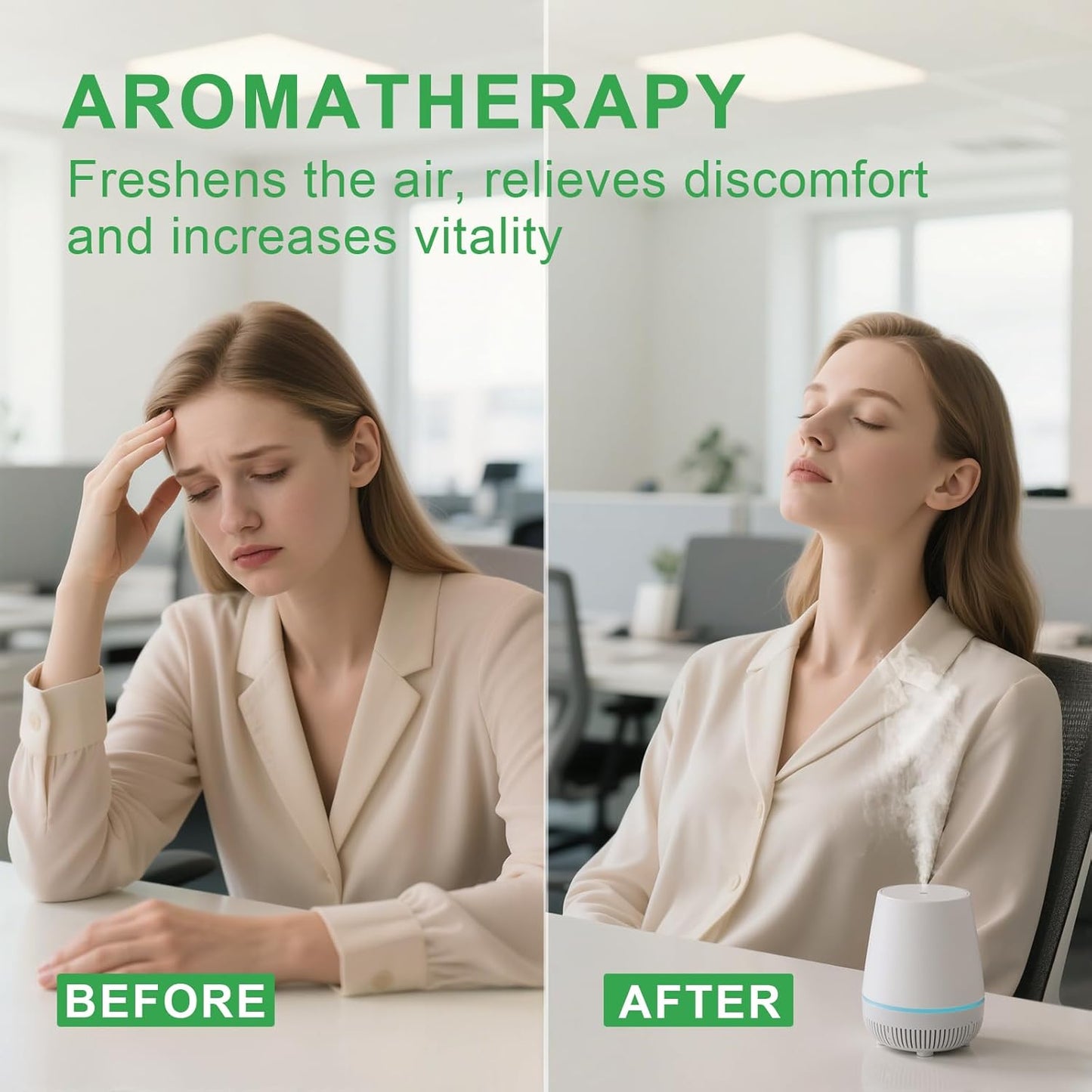 EVOKE OCCU Peppermint Oil 4 Fl Oz - for Spray Diffuser Aromatherapy Hair and Skin Care - Kitchen Garden Car - 100% Pure and Natural