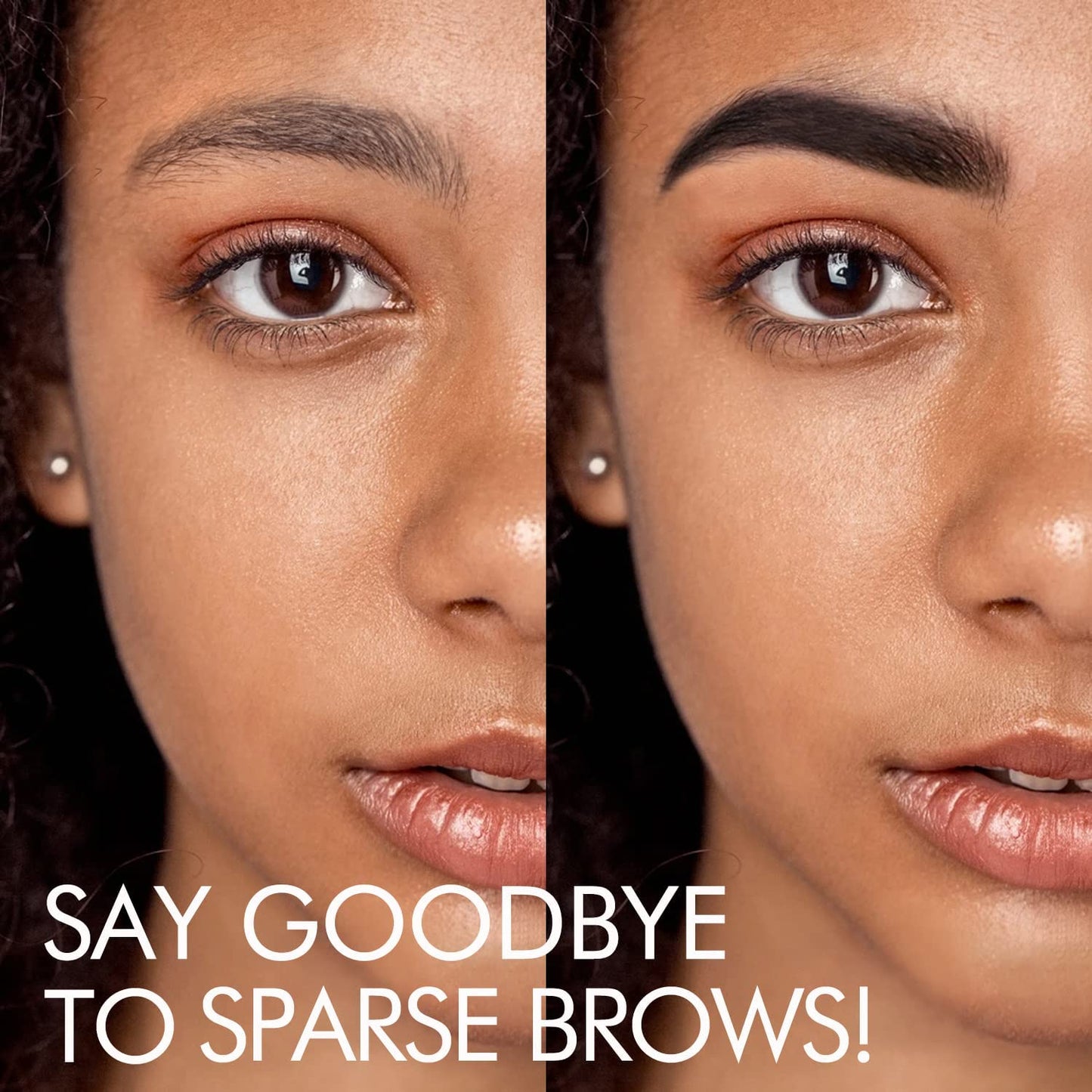 iMethod Eyebrow Stamp and Eyebrow Stencil Kit - Eye Brow Stamping Kit, Brow Stamp Kit, Brow Stencil and Stamp Kit, Brow Trio Eyebrow Kit, Perfect Bushy Eyebrows, Medium Brown