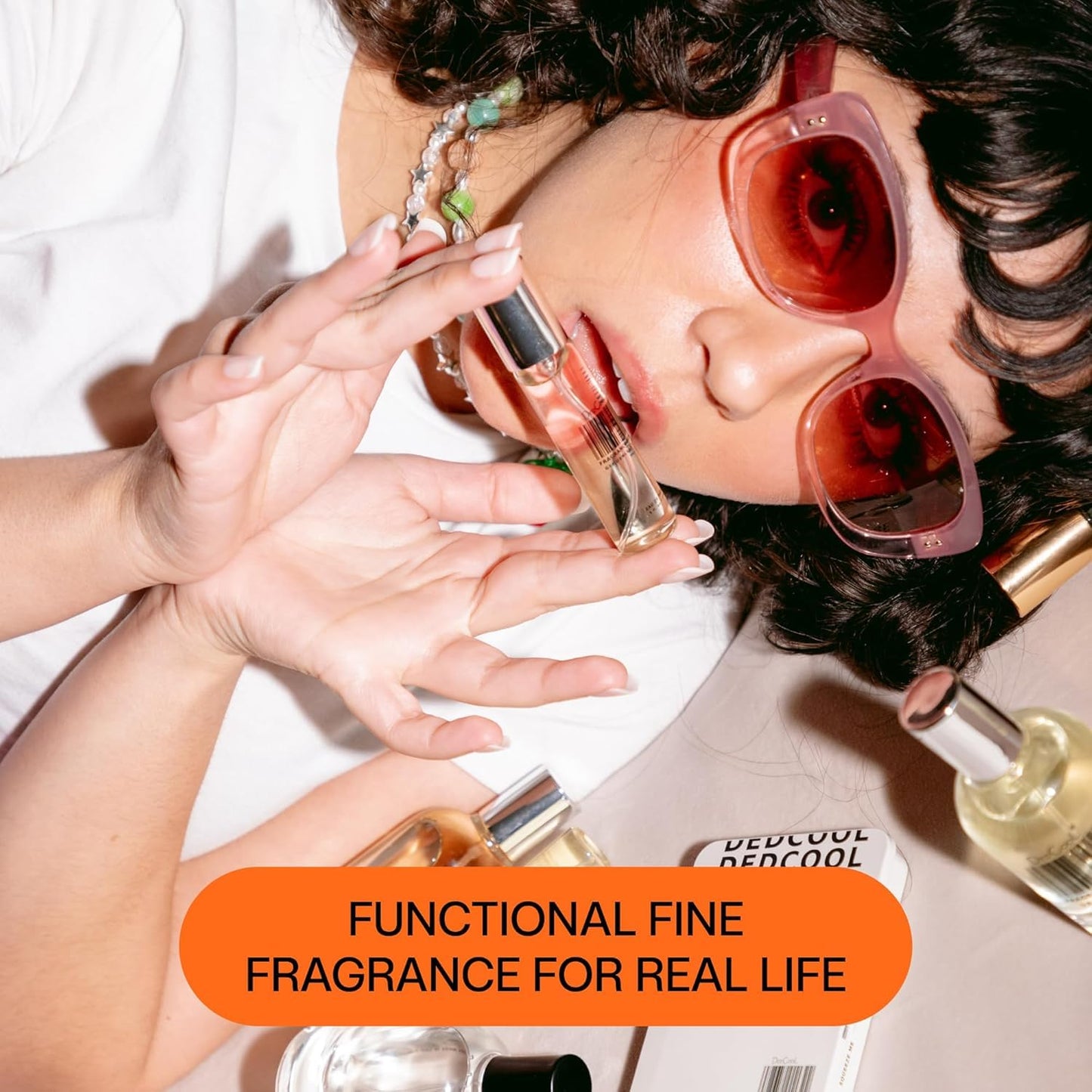 DedCool Sample Tin Luxury Fragrance Discovery Set | 6 Genderless Scents – Xtra Milk, Milk, Red Dakota, 01 Taunt, Madonna Lilly, 03 Blonde | Long Lasting, Vegan, Non-Toxic, Clean | Travel Size