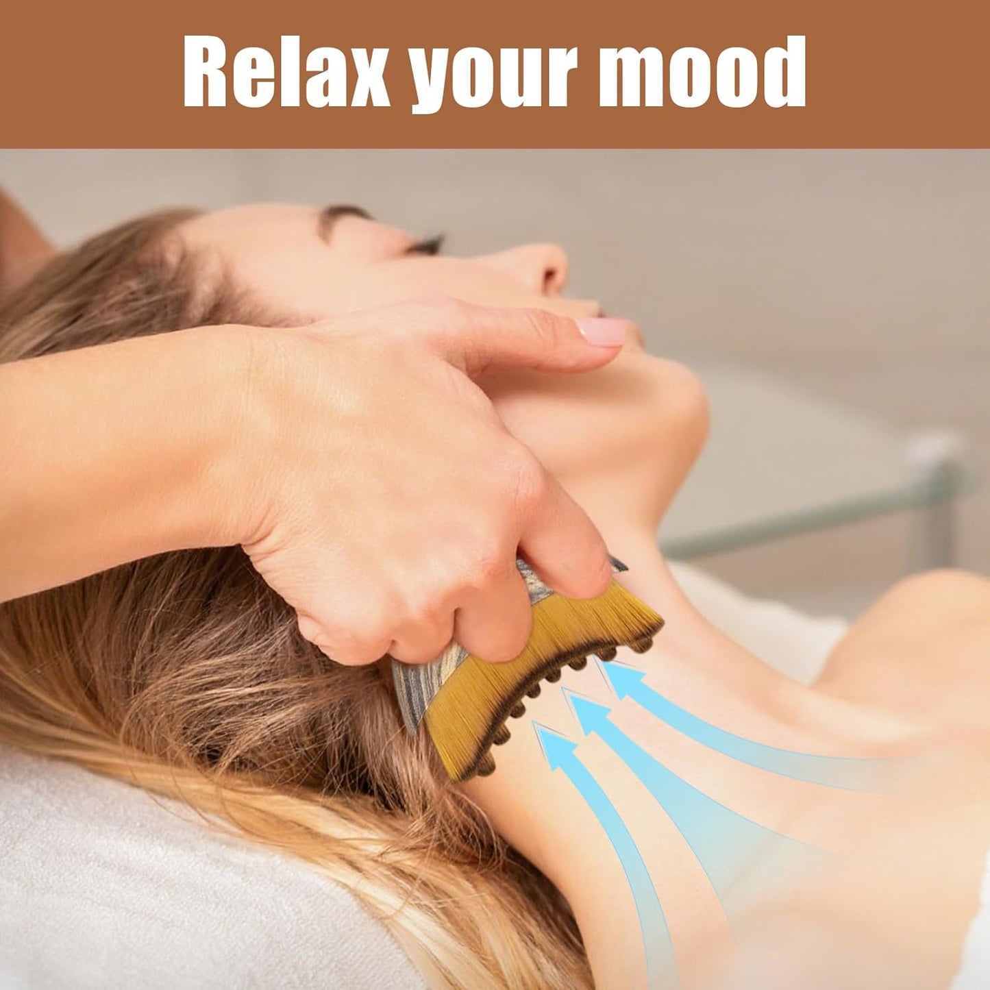 2pcs 2025 Upgrade Lymphatic Drainage Brush, Dual-Action Face & Body Massager for Jawline Sculpting & Puffiness Reduction, Ergonomic Design, Portable for Travel, Enhances Skincare Absorption