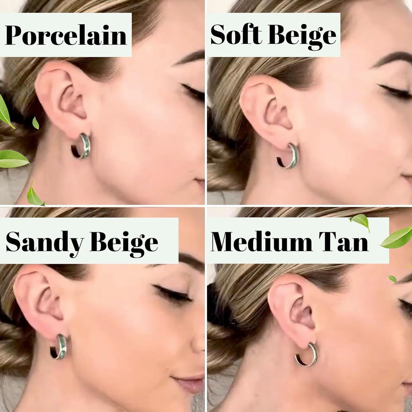 Fifth & Skin: Better’n Ur Skin Liquid Foundation (SOFT BEIGE) - Natural, Organic, Vegan, Cruelty-Free - Gluten-Free Beauty with Buildable Coverage and Palm-Free Luxury - 1 oz