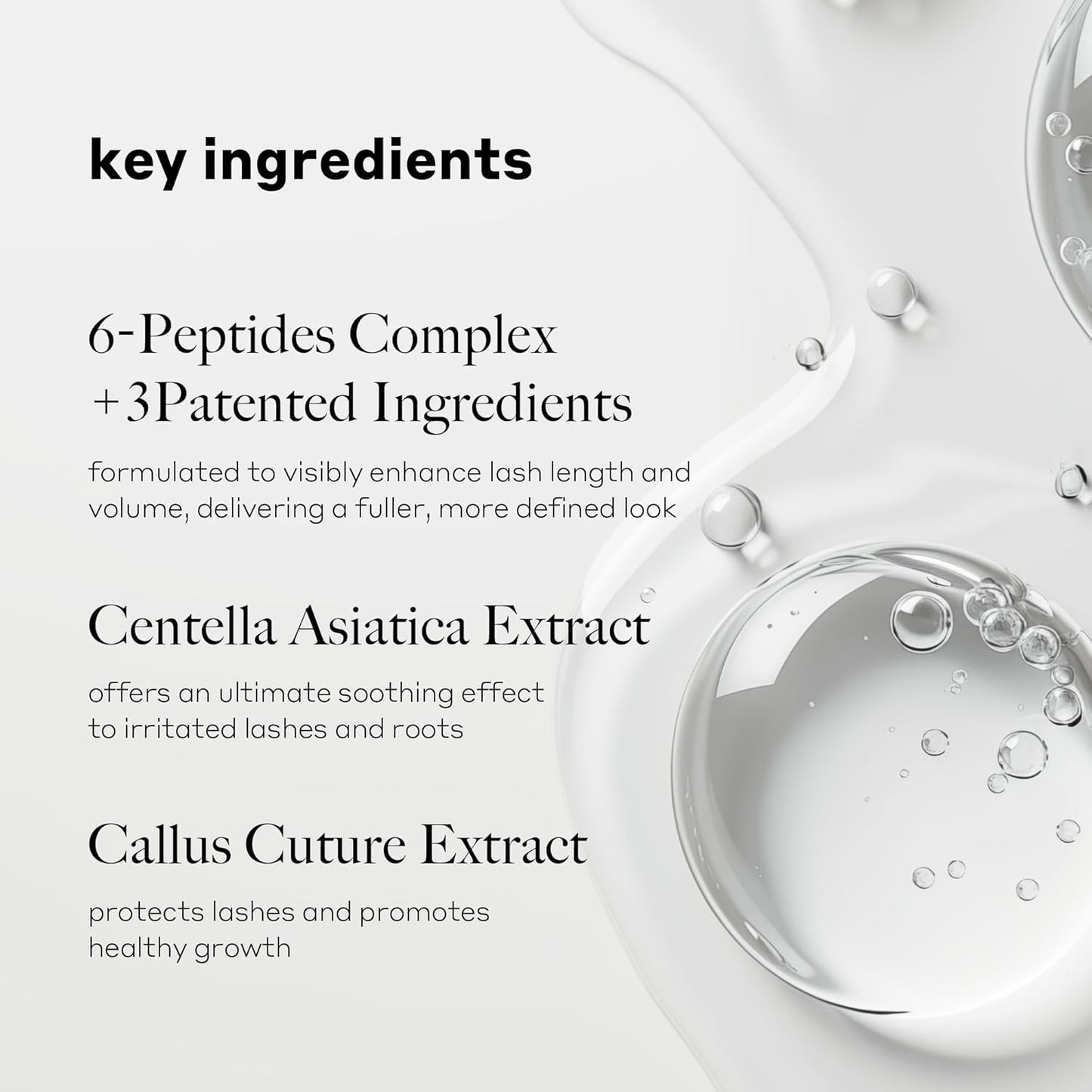 Essential Lash Benefits-Eyelash Growth Serum, Advanced Formula to Enhance Longer, Fuller, and Thicker Lashes, 0.24 fl. oz.