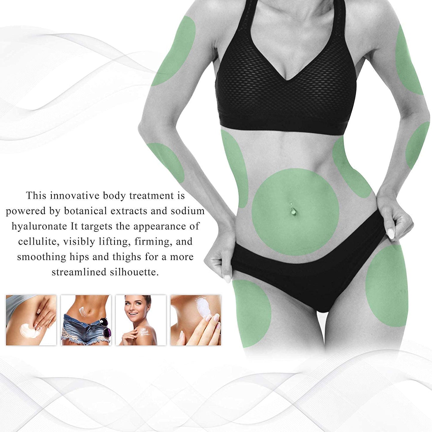 Ultimate Defining Body Gel Applicator Lipo Gel Cream it Works For Firming Toning Contouring - 150 Ml