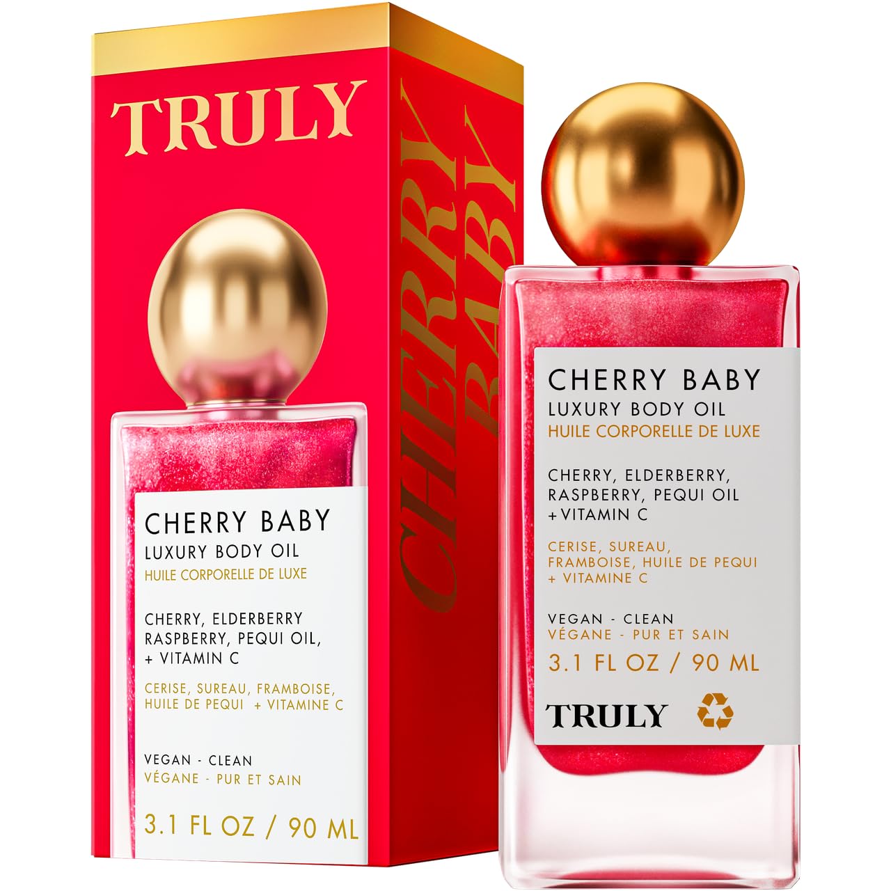 Truly Cherry Baby Luxury Body Oil