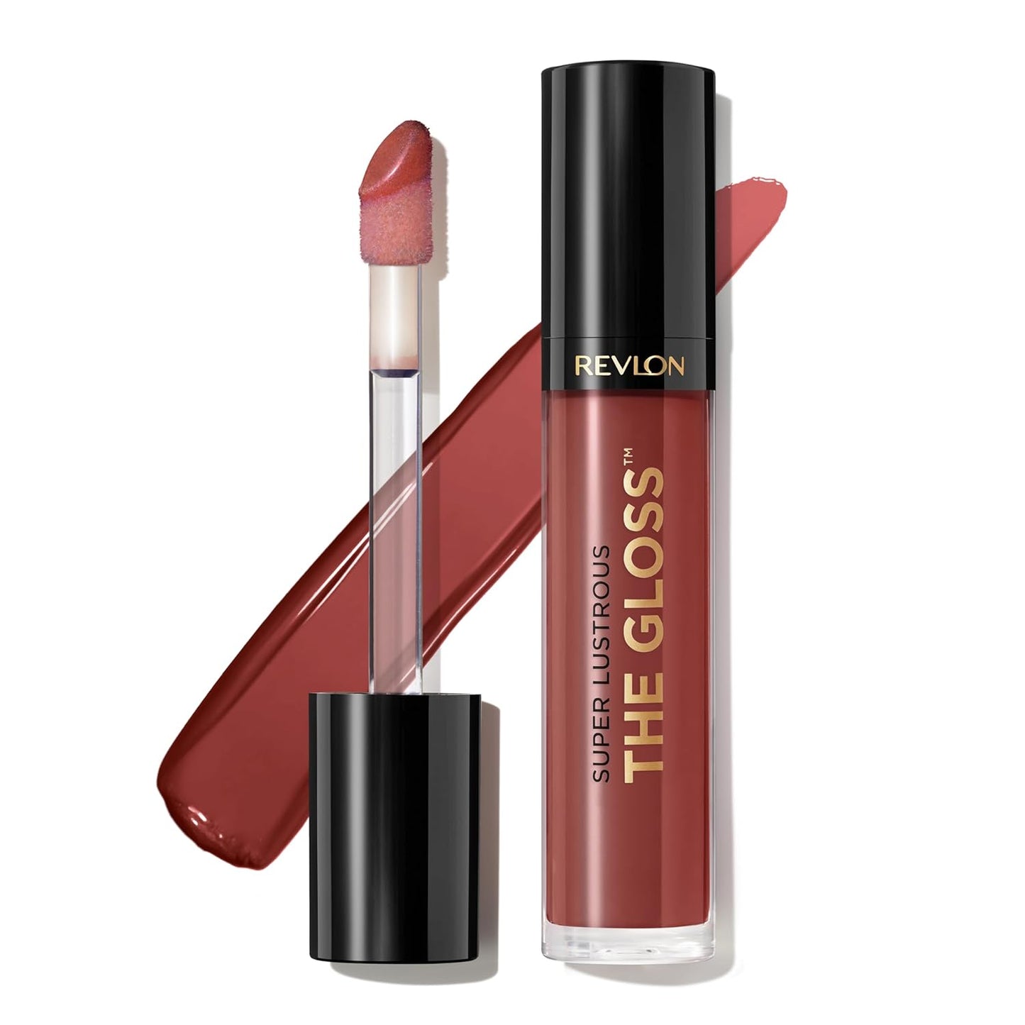 Revlon Super Lustrous Lip Gloss, Non-Sticky, Hydrating, High Shine Finish, 270 Indulge In It, 0.13 oz