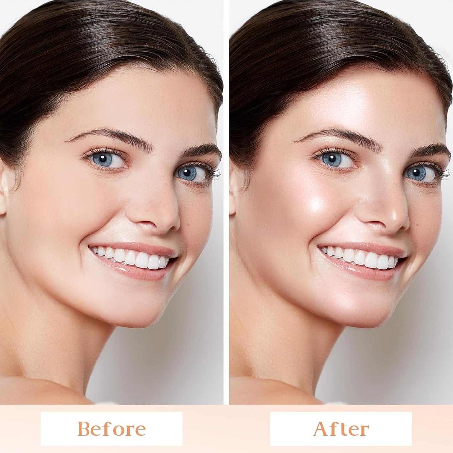 Boobeen 2 in 1 Contour Makeup Palette Highlighter Face Bronzer and Shimmer Contour Palette Makeup Kit, Sculpting Contouring Powder Palette Blendable