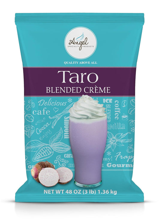 Taro Blended Crème Mix by Angel Specialty Products [3 LB]