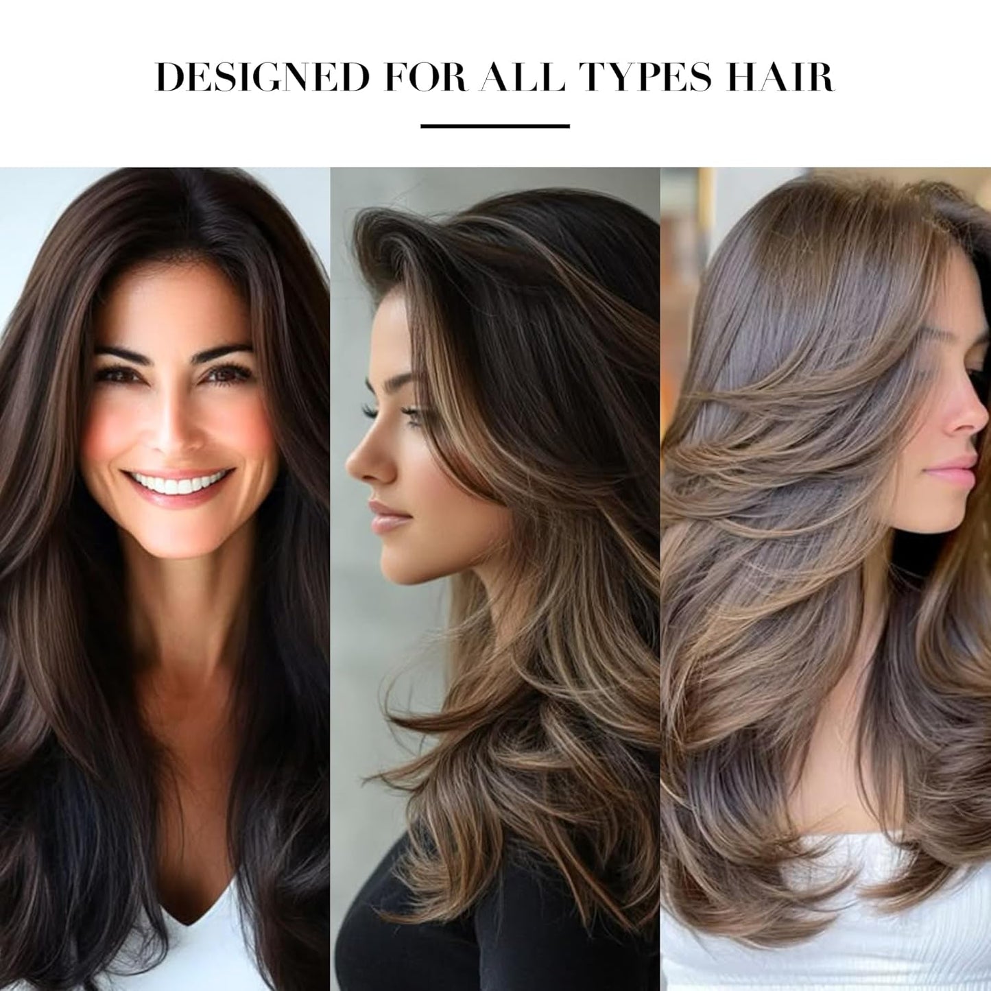 Bamboo Paddle Hairbrush with Steel Bristles for Anti-Static Detangling & Scalp Massage – Wooden Handle Brush for Hair Growth, All Hair Types