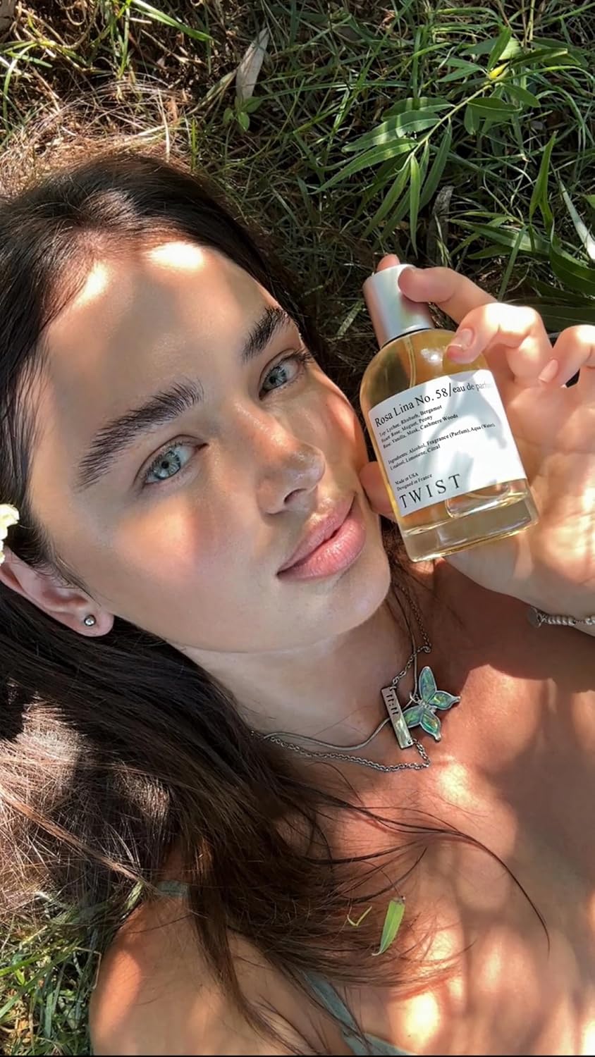 Twist Woman No. 50 - Eau De Parfum Inspired by Portrait of A Lady, Long Lasting Perfume For Women, Paraben Free, Vegan, Clean Ingredients, Fragrance - Spray 100 ml | 3.4 fl. oz.