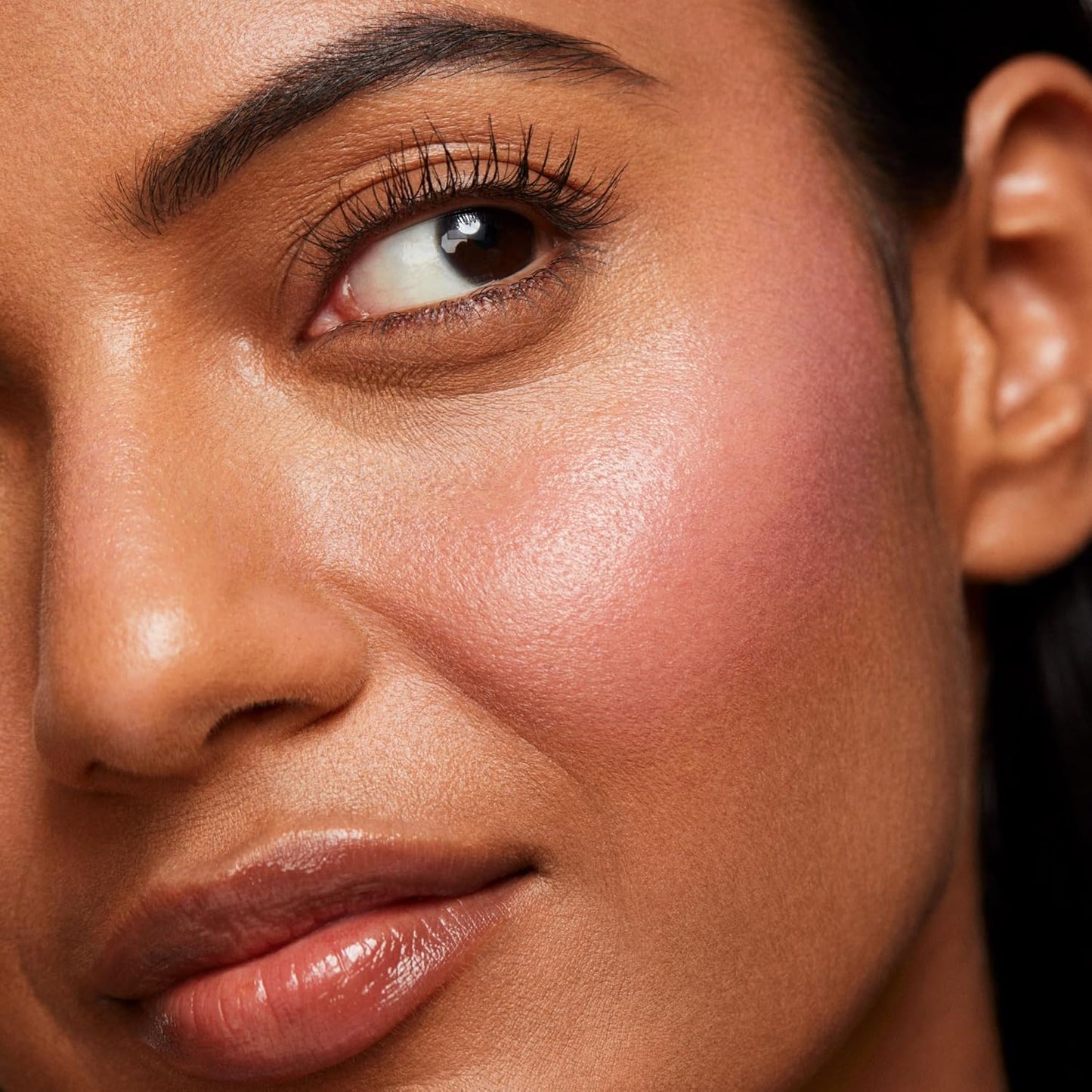 Saie SaieGlow Starter Makeup Kit - Glowy Super Gel, Dew Blush, and Glossybounce Lip Gloss - Essential Makeup Set in a Mini Reusable Jelly Travel Bag (3 Count)