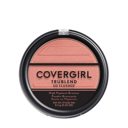 COVERGIRL Trublend So Flushed Coral Crush, Pressed, 0.33 Oz