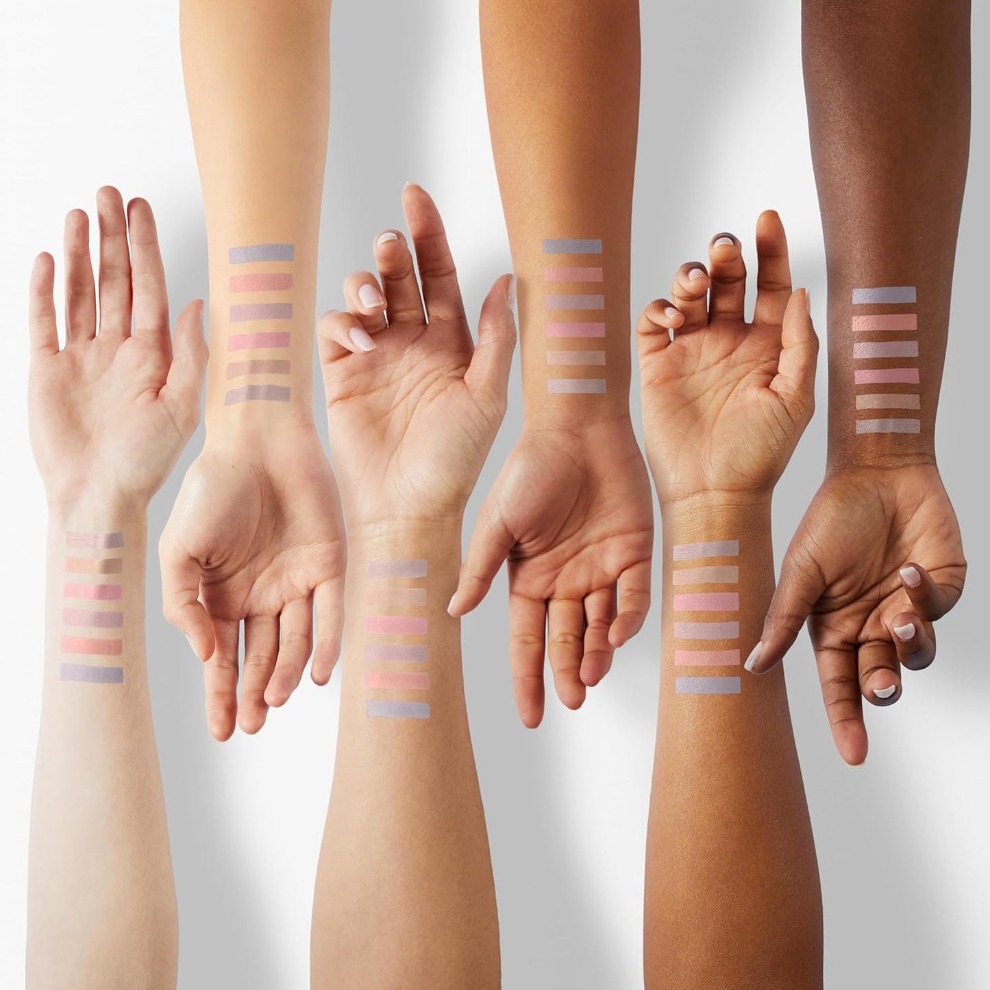 Julep Eyeshadow 101 Palette-Style Creme-to-Powder 6 Piece Eyeshadow Set Garden Party