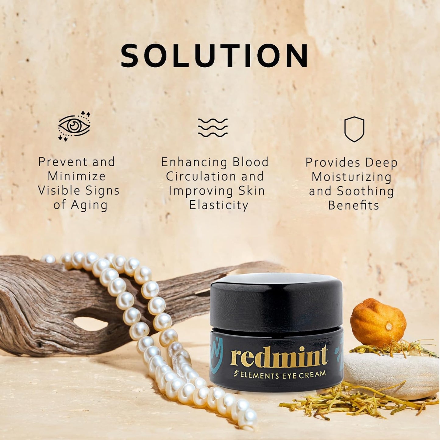 Anti-Aging Eye Cream Rooted In Ancient TCM Wisdom | Prevent And Minimize Visible Signs Of Aging For Bright, Youthful-Looking Eyes | 15 ml