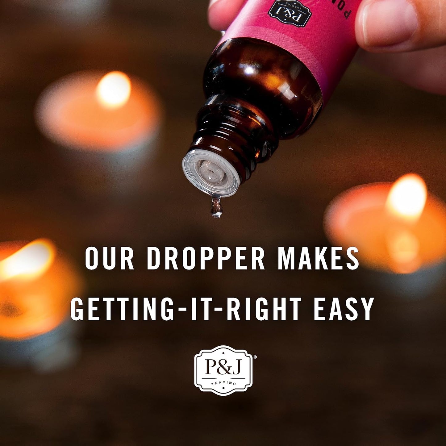 P&J Fragrance Oil - Rose 100ml - Candle Scents, Soap Scents, Diffuser Oil, Aromatherapy