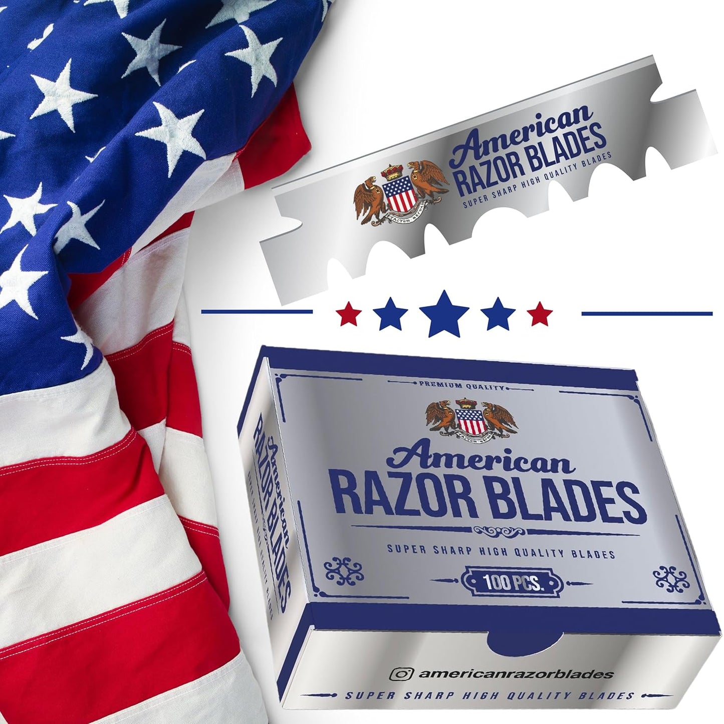American Razor Blades from The Shave Factory - Single Edge Razor Blades (1)